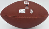 Walter Jones Autographed Seahawks White Logo Football "HOF 14" MCS Holo #64069