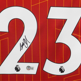 Luis Diaz Signed Liverpool FC Home Soccer Jersey #23 with Beckett COA