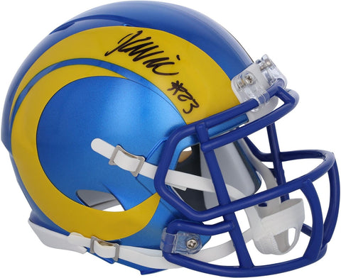 Kyren Williams Los Angeles Rams Autographed Speed Mini Helmet