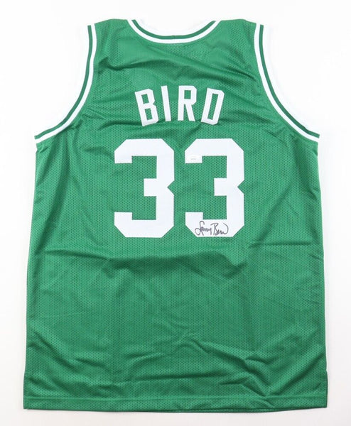 Larry Bird Signed Boston Celtics Jersey (JSA COA) 12xAll Star Forward / 3xMVP
