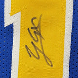 Yaxel Lendeborg Signed Jersey JSA Golden State Warriors Autographed