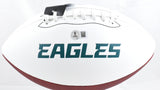 Dom DiSandro Signed Philadelphia Eagles Logo Football Big Dom Beckett W Hologram