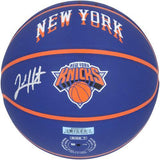 Josh Hart New York Knicks Autographed Wilson City Collector Basketball