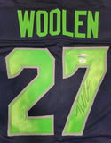 TARIQ WOOLEN AUTOGRAPHED SIGNED PRO STYLE JERSEY w/ JSA STICKER