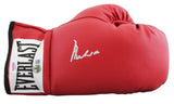 Muhammad Ali Authentic Signed Red Everlast Boxing Glove BAS LOA #AE13528