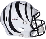 JA'MARR CHASE Autographed Bengals Full Size Alternate Speed Helmet FANATICS