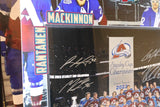 Rantanen/Makar/Landeskog/Mackinnon Signed SC 16x20 Lighted Frame Fanatics COA