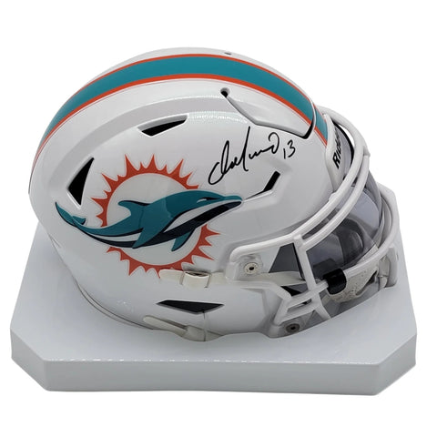 Dan Marino Autographed Miami Dolphins Mid Size MIDI Speed Flex Helmet Beckett