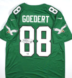 Dallas Goedert Signed Eagles Kelly Green Nike Vapor Limited Jersey - Fanatics