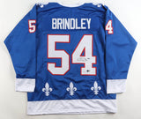 Gavin Brindley Signed Colorado Avalanche / Nordiques Throwback Jersey (Beckett)