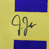 Autographed/Signed JUSTIN JEFFERSON Minnesota Color Rush Football Jersey JSA COA