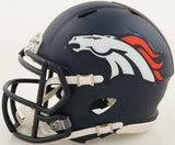 R J Harvey Signed Denver Broncos Speed Mini Helmet (JSA) Ex-UCF Running Back