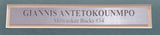 BUCKS GIANNIS ANTETOKOUNMPO AUTOGRAPHED FRAMED GREEN JERSEY BECKETT 193889