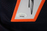 Derek Wolfe Autographed Denver Broncos Custom Navy Jersey w/ Inscription JSA COA