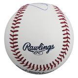 Reds Johnny Bench "HOF 89" Signed Robert Manfred OML Baseball BAS #BY103709