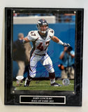 John Lynch Autographed Denver Broncos 8x10 Photo w/ Plaque JSA COA
