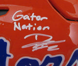 D. J. Lagway Signed Orange Speed Flex Full Size Auth Helmet Florida JSA 197046