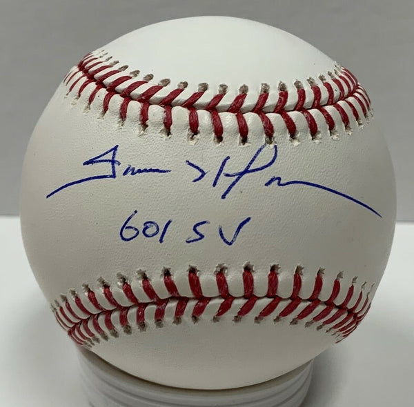 Padres TREVOR HOFFMAN Signed Official MLB Baseball AUTO w/ 601 SVs - Brewers JSA