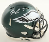 Haason Reddick Signed Eagles Mini Helmet (Beckett) Philadelphia Pro Bowl L.B.