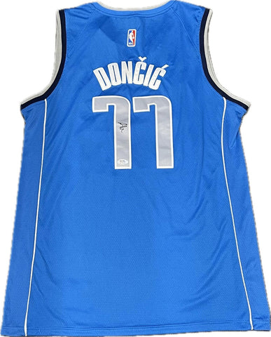Luka Doncic Signed Jersey PSA/DNA Dallas Mavericks Autographed