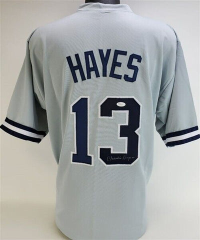 Charlie Hayes Signed New York Yankees Jersey (JSA COA) 1996 World Series Champs