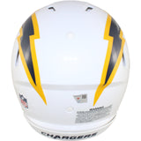 Justin Herbert Signed Los Angeles Chargers Pro Color Rush Helmet Fanatics 51407