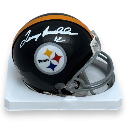Steelers Terry Bradshaw Autographed Signed Mini Helmet - Throwback - Beckett