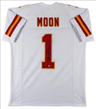 Warren Moon Signed Chiefs Jersey Inscribed HOF 06 (Beckett) Kansas City Q.B 1999