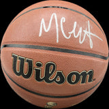 Max Christie Signed Basketball PSA Mavericks