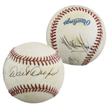 Red Sox Walt Dropo & Mickey McDermott Signed Selig OML Baseball BAS #BU64330