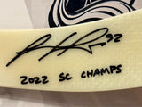 Gabe Landeskog Autographed Stick Blade w/ Inscription Light Framed Fanatics COA