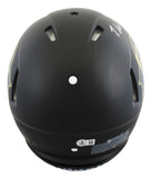 Colorado Travis Hunter "24 HT" Signed Black Full Size Speed Proline Helmet BAS W
