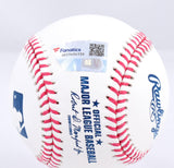 Ozzie Smith Autographed Rawlings OML Baseball w/The Wizard - Fanatics *Blue