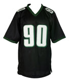 Jordan Davis Signed Custom Black Pro Style Football Jersey JSA