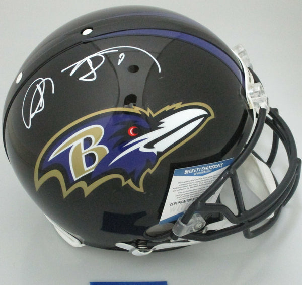 Ravens SHANNON SHARPE Signed Full Size Authentic Pro Line Helmet AUTO - Beckett