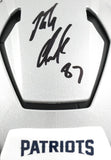 Rob Gronkowski Autographed New England Patriots F/S Axiom Helmet- Beckett W Holo