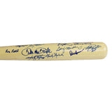 M Schmidt, S Carlton Multi-Signed Philadelphia Phillies 1980's WS Bat - 23 Sigs