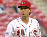 Nick Lodolo Signed Cincinnati Reds Jersey (Beckett) Ex-TCU Horned Frog Pitcher