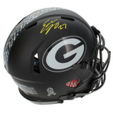 Eddie Lacy Autographed Packers 2026 Salute to Service Authentic Helmet Beckett
