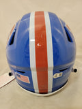 PATRICK SURTAIN II SIGNED DENVER BRONCOS THROWBACK SPEEDFLEX HELMET BECKETT QR