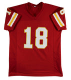 Emmitt Thomas HOF "2008" Authentic Signed Red Pro Style Jersey BAS Witnessed