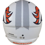 John Elway Autographed Denver Broncos F/S 24 Alt Helmet Beckett Witness 50234