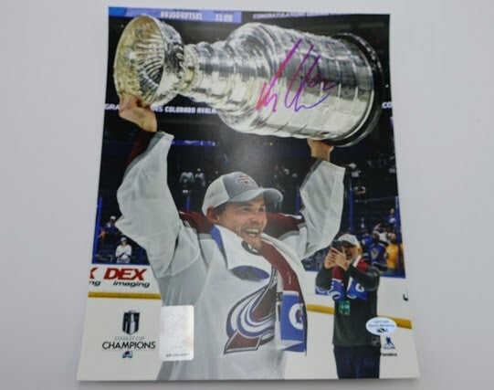 Artturi Lehkonen Signed Stanley Cup Photo - 2022 Champions Inscription JSA COA