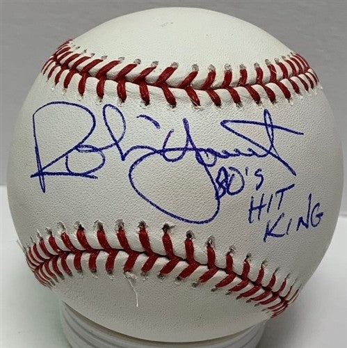 ROBIN YOUNT Signed Official MLB Baseball w/ "80's Hit King" AUTO - JSA