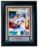Dan Marino Signed Framed 8x10 Miami Dolphins Photo JSA