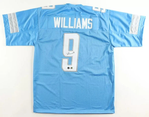 Jameson Williams Signed Detroit Lions Jersey (Beckett) Current Jersey Number