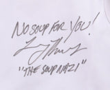 Larry Thomas Signed Seinfeld Chefs Jacket Insc No Soup For You! & The Soup Nazi