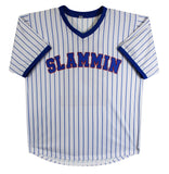 Sammy Sosa "609 HRs" Authentic Signed White Pro Style Jersey JSA Witness