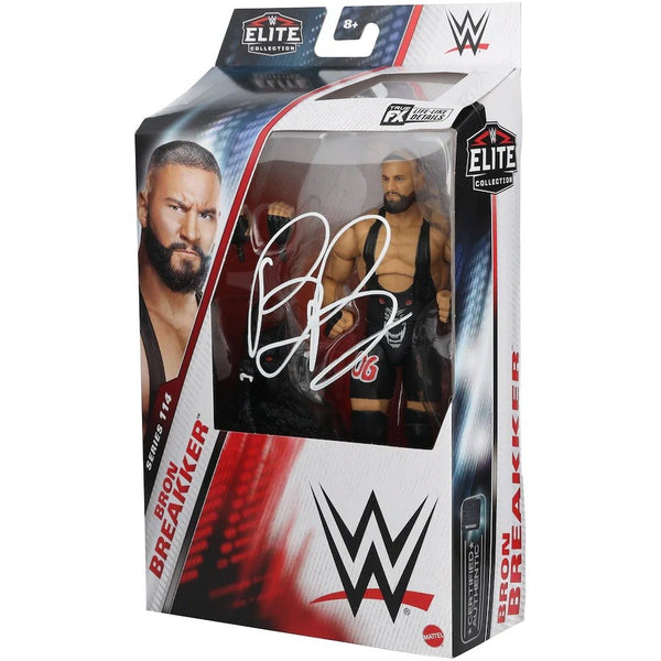 Bron Breakker Signed WWE Elite Collection Series 114 Action Figure Fanatics