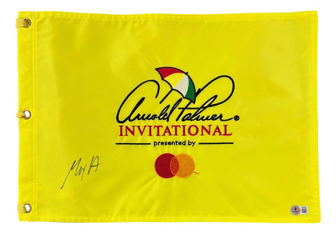 Max Homa Signed Arnold Palmer Invitational Golf Flag BAS